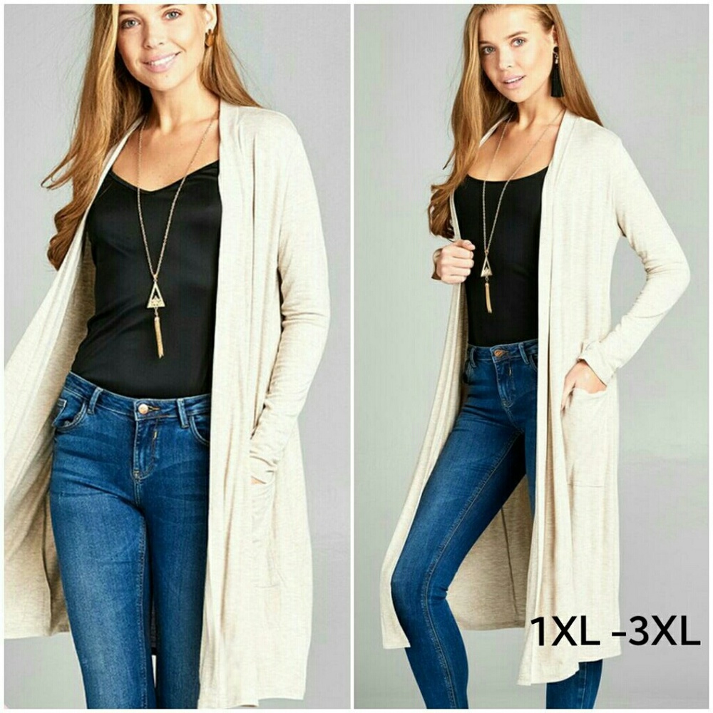 ➕ "Cara" Midi Cardigan